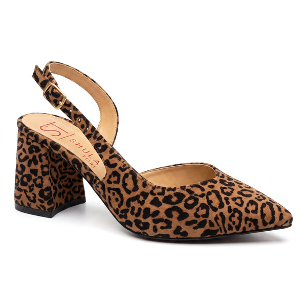 ZAPATILLAS ANIMAL PRINT PARA MUJER TIPO SLINGBACK (MOD 3003)