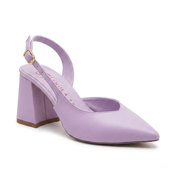 ZAPATILLAS LILA PARA MUJER TIPO SLINGBACK (MOD 3003)