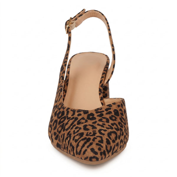 ZAPATILLAS ANIMAL PRINT PARA MUJER TIPO SLINGBACK (MOD 3003)