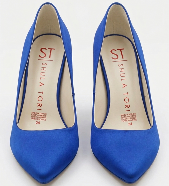 ZAPATILLA CASUAL DE PUNTA AZUL TACON GRUESO (MOD 4000)