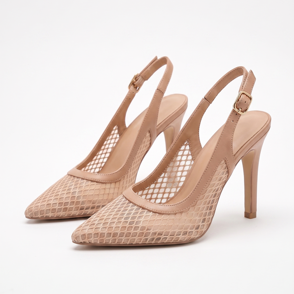 ZAPATILLA PUNTAL MAQUILLAJE DE TACÓN DE AGUJA 10CM (MOD 4033)