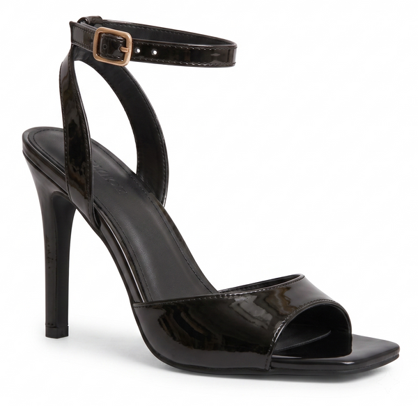 ZAPATILLA BÁSICA NEGRA DE TACÓN DE AGUJA (MOD 7201)