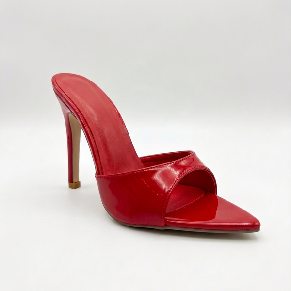 SANDALIA PUNTAL ROJA DE TACÓN DE AGUJA (MOD 4307)