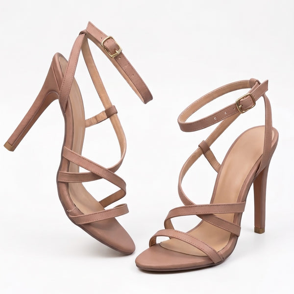 ZAPATILLAS ELEGANTES MAQUILLAJE DE TACÓN DELGADO (MOD 7202)