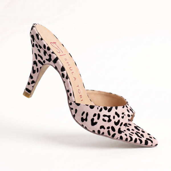 SANDALIA PUNTAL ANIMAL PRINT DE TACÓN DE AGUJA (MOD 3008)