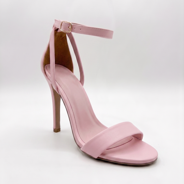 ZAPATILLA CASUAL ROSA DE TACÓN DE AGUJA 10CM (MOD 7200)
