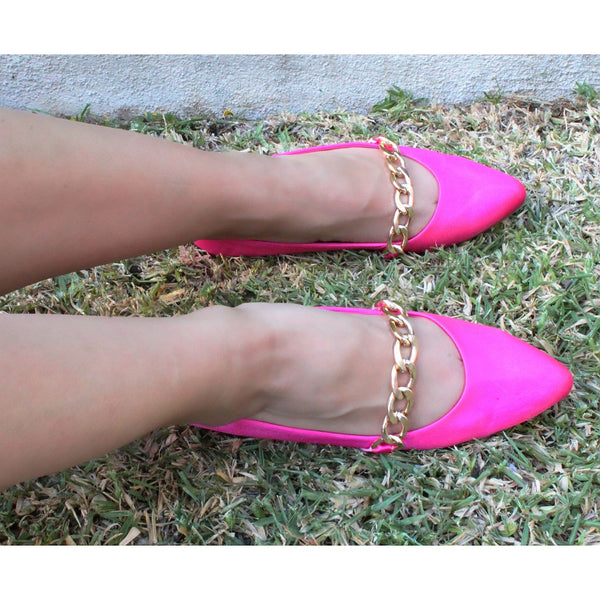 BALLERINA FIUSHA CON CADENA (MOD 01)