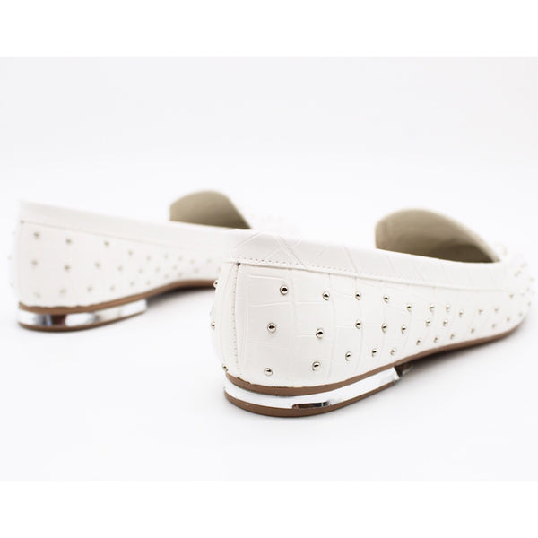 BALLERINA BLANCA CON REMACHES (MOD ROMA)