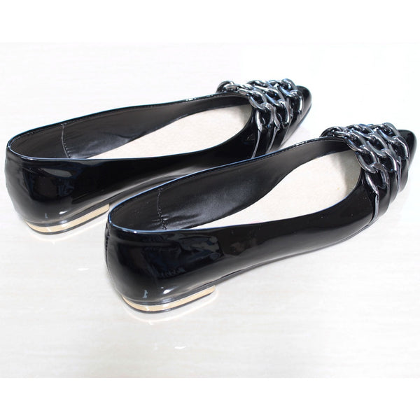 BALLERINA NEGRA CON CADENAS (MOD 01)