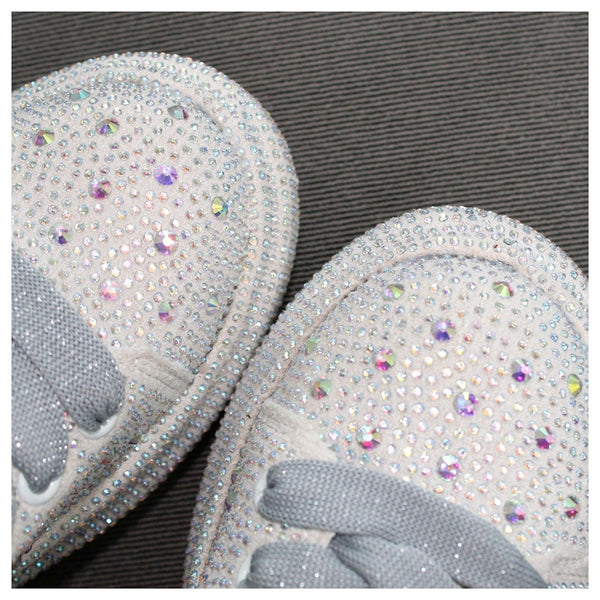 CHUNKY SNEAKERS BLANCO CON PIEDRAS (MOD KINGDOM)