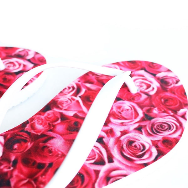 SANDALIA FLIP FLOP ESTAMPADO ROSAS (MOD MONA)