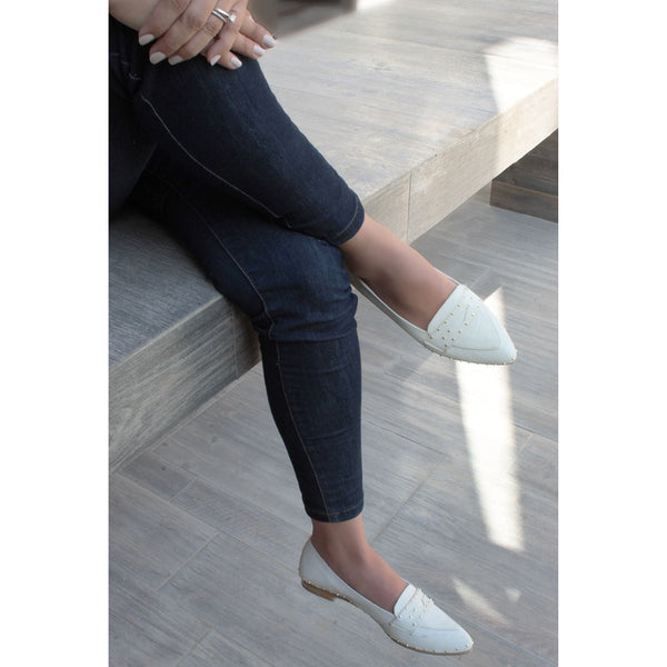 BALLERINA HUESO CON REMACHES  (MOD MIA)
